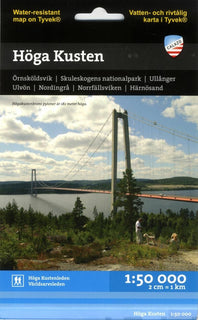 Höga kusten 1:50 000