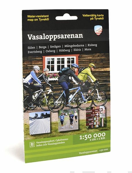 Valokuva kirjasta  Vasalopssarenan retkeilykartta, 1:50 000, kuuluu tuoteryhmään Matkat.