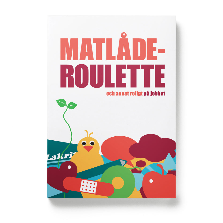 Valokuva kirjasta Helene Engström / Joakim Hedström Matlåderoulette och annat roligt på jobbet, kuuluu tuoteryhmään Ruots muu tieto.