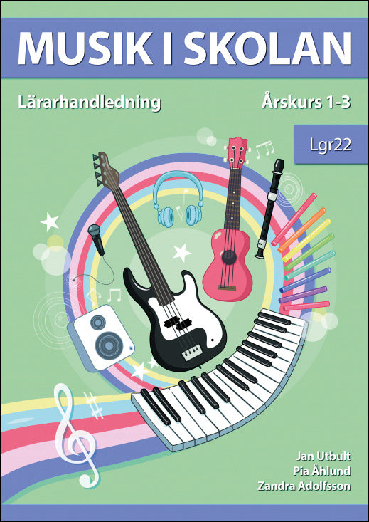 Valokuva kirjasta Jan Utbult / Pia Åhlund / Zandra Adolfsson Musik i skolan Lärarhandledning Årskurs 1-3 Lgr22, kuuluu tuoteryhmään Ruots lapset nuoret ja sarjakuvat.