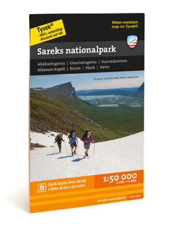 Sareks nationalpark 1:50 000