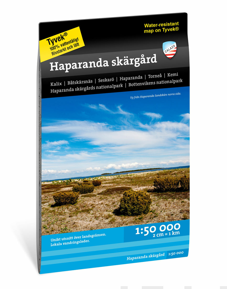 Valokuva kirjasta  Haparanda skärgård - Kemi - Tornio 1:50 000, kuuluu tuoteryhmään Matkat.