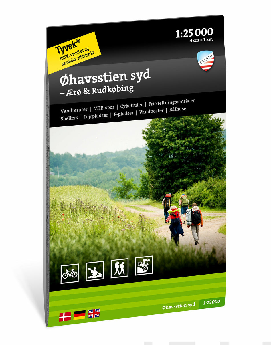 Valokuva kirjasta  Öhavsstien nord - Faaborg &amp; Svendborg 1: 25 000, kuuluu tuoteryhmään Matkat.