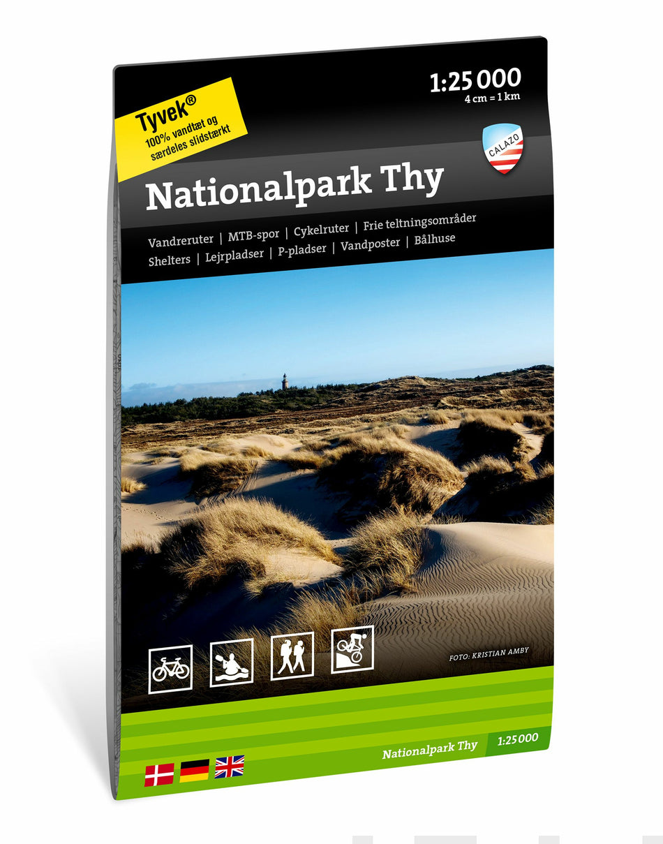 Valokuva kirjasta  Nationalpark Thy 1:25 000, kuuluu tuoteryhmään Matkat.