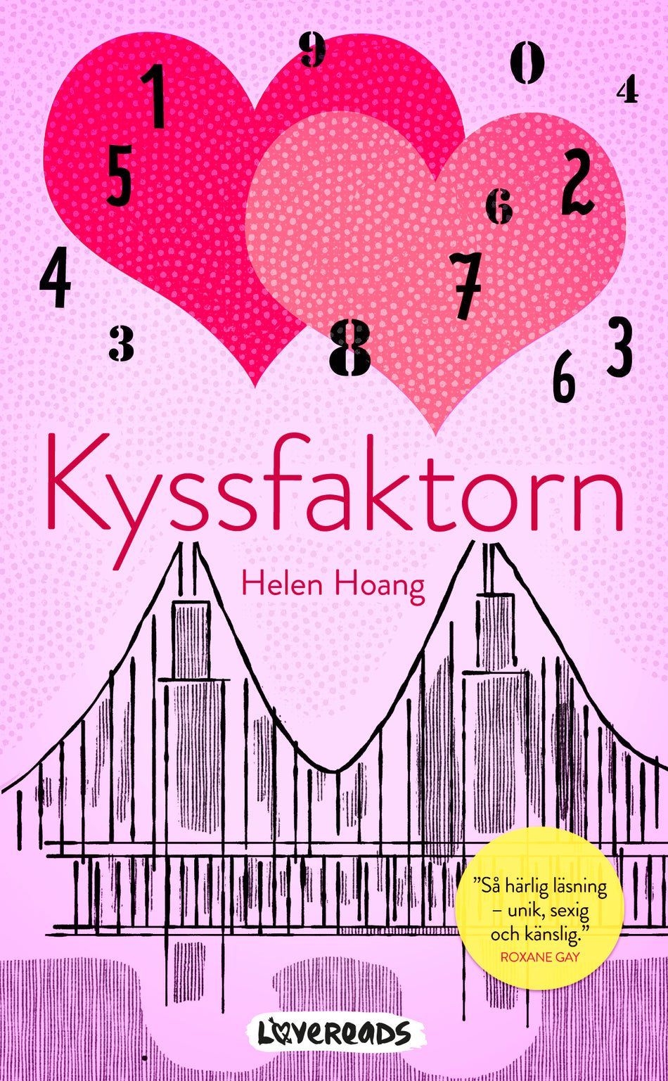 Valokuva kirjasta Helen Hoang Kyssfaktorn, kuuluu tuoteryhmään Ruots kaunokirjat.