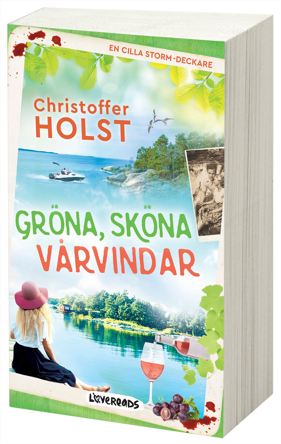 Valokuva kirjasta Christoffer Holst Gröna, sköna vårvindar, kuuluu tuoteryhmään Ruots kaunokirjat.