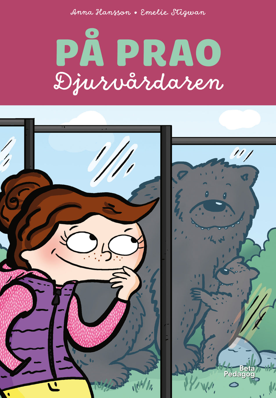 Valokuva kirjasta Anna Hansson På prao. Djurvårdaren, kuuluu tuoteryhmään Ruots lapset nuoret ja sarjakuvat.