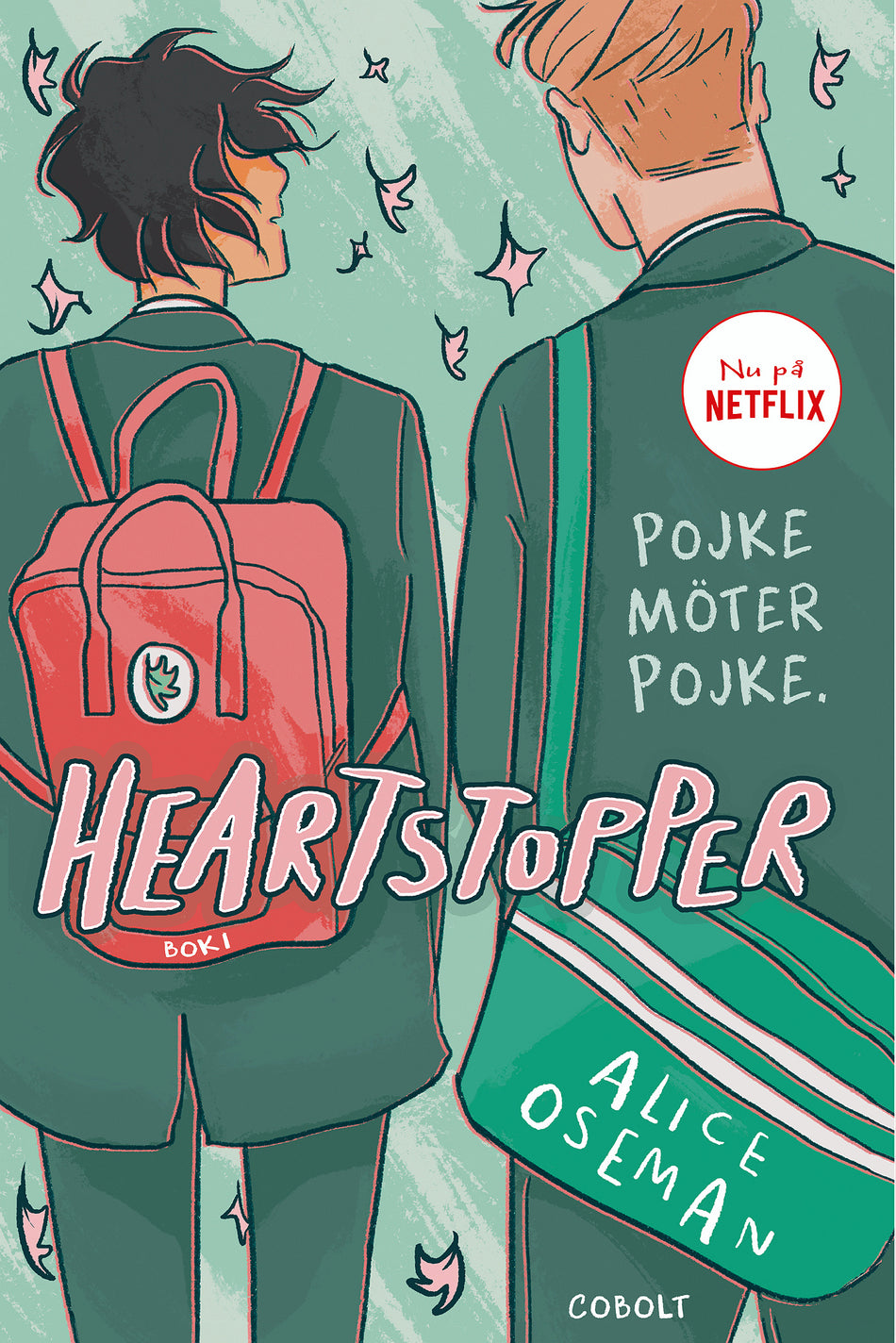 Valokuva kirjasta Alice Oseman Heartstopper Bok 1, kuuluu tuoteryhmään Ruots lapset nuoret ja sarjakuvat.