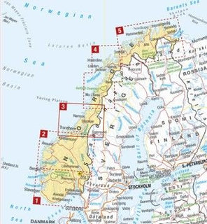 Norra Norge 5 EasyMap, 1:450 000