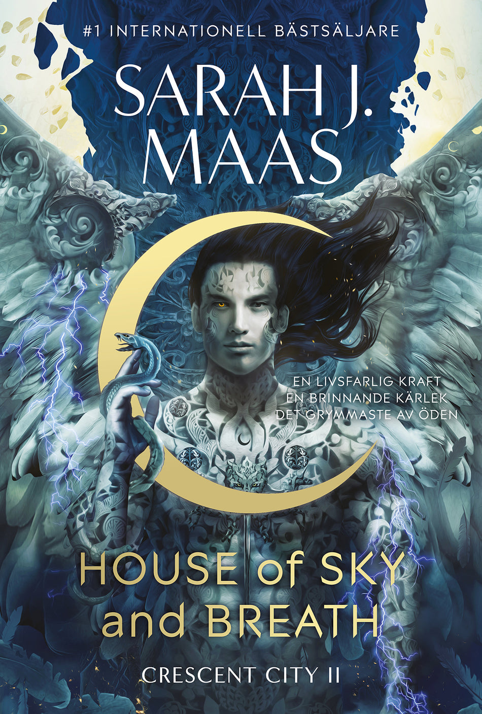 Valokuva kirjasta Sarah J. Maas House of Sky and Breath (Svensk utgåva), kuuluu tuoteryhmään Ruots kaunokirjat.