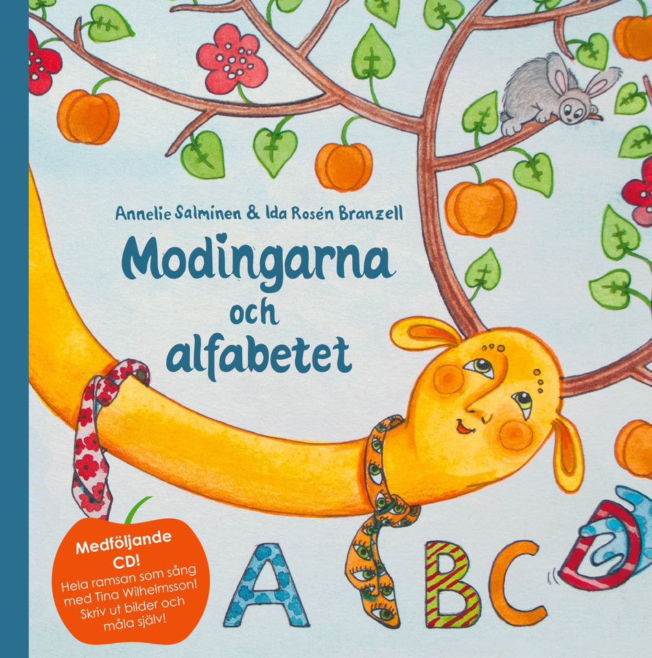 Valokuva kirjasta Annelie Salminen Modingarna och alfabetet, kuuluu tuoteryhmään Ruots lapset nuoret ja sarjakuvat.