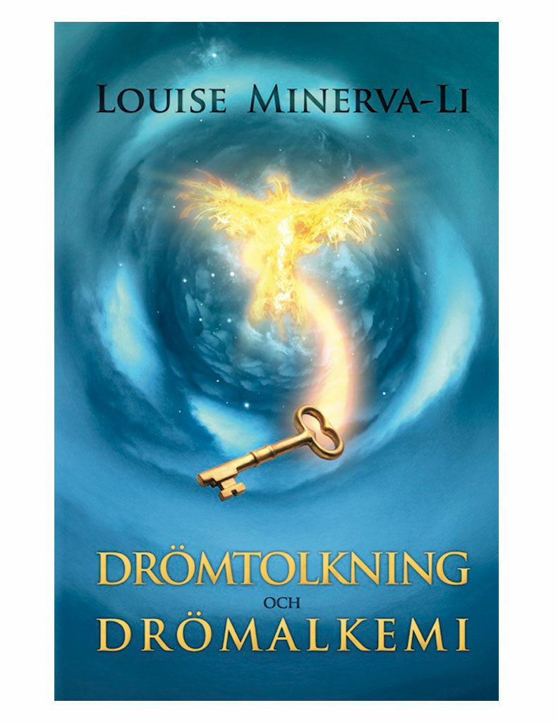 Valokuva kirjasta Louise Minerva-Li Drömtolkning och Drömalkemi, kuuluu tuoteryhmään Ruots muu tieto.