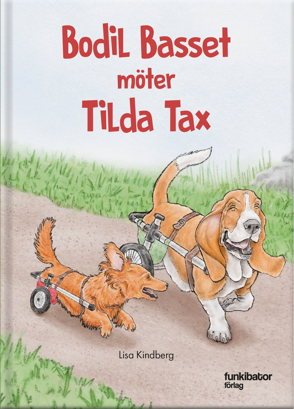 Valokuva kirjasta Lisa Kindberg Bodil Basset möter Tilda Tax, kuuluu tuoteryhmään Ruots lapset nuoret ja sarjakuvat.