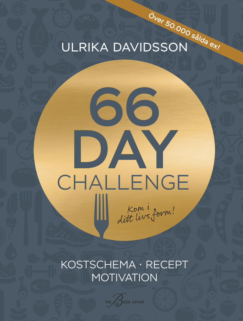 Valokuva kirjasta Ulrika Davidsson 66 day challenge, kuuluu tuoteryhmään Ruots harrasteet taide.