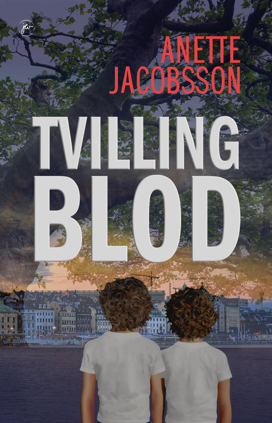 Valokuva kirjasta Anette Jacobsson Tvillingblod, kuuluu tuoteryhmään Ruots kaunokirjat.