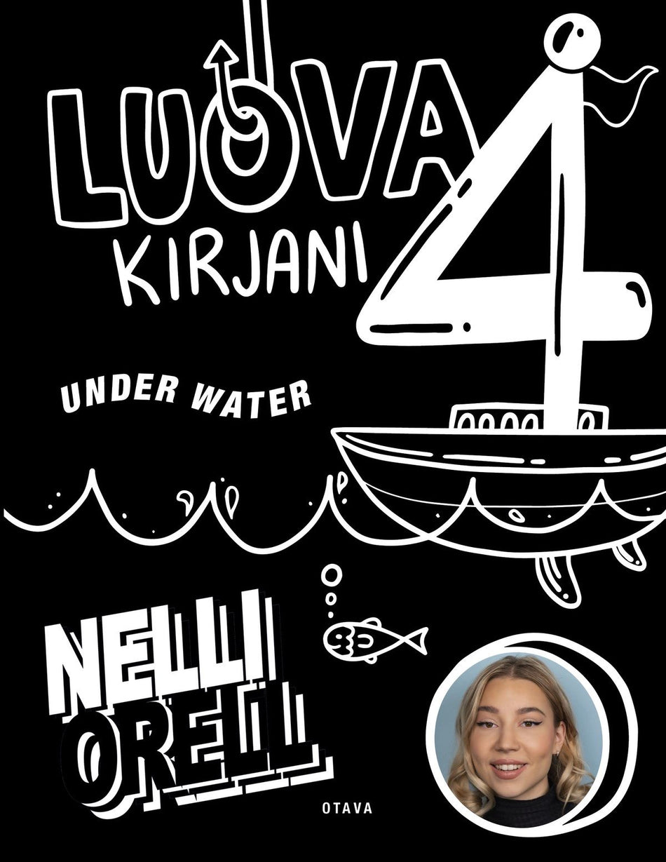 Valokuva kirjasta Nelli Orell Luova kirjani 4 - Under water, kuuluu tuoteryhmään Lasten ja nuorten tietokirjat.