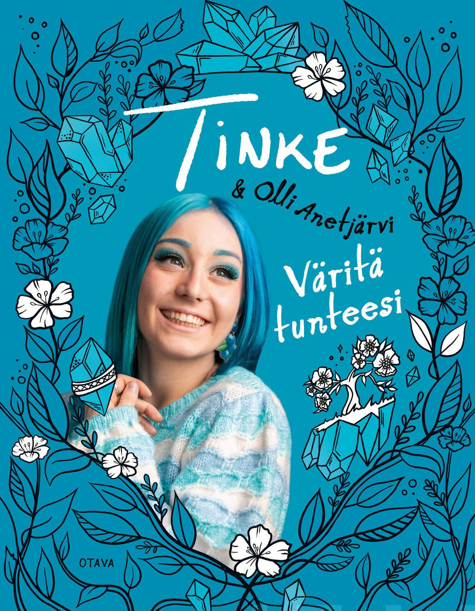 Valokuva kirjasta Tinke / Olli Anetjärvi Väritä tunteesi, kuuluu tuoteryhmään Väritys-puuhakirjat.