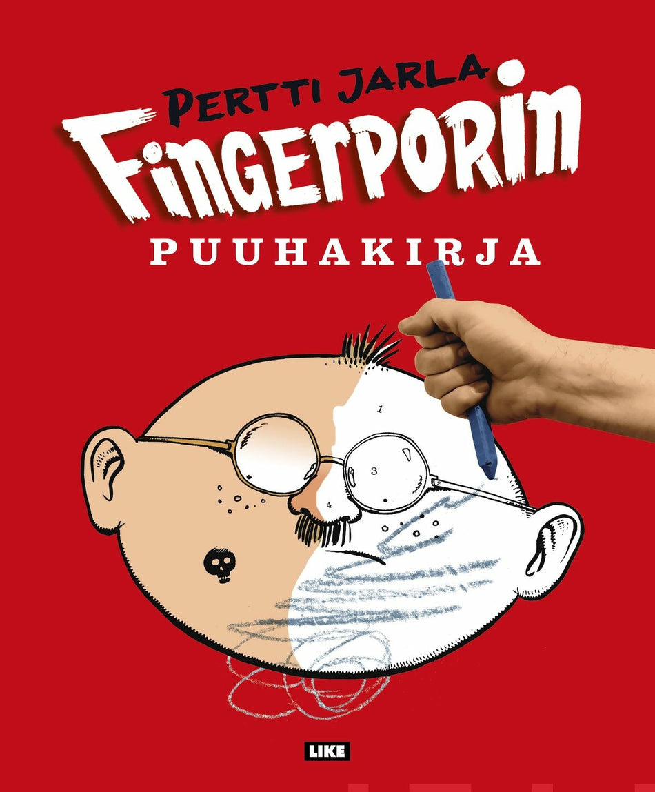Valokuva kirjasta Pertti Jarla Fingerporin puuhakirja, kuuluu tuoteryhmään Väritys-puuhakirjat.