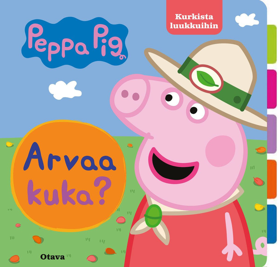 Valokuva kirjasta  Pipsa Possu - Arvaa kuka?, kuuluu tuoteryhmään Lasten kuvakirjat.