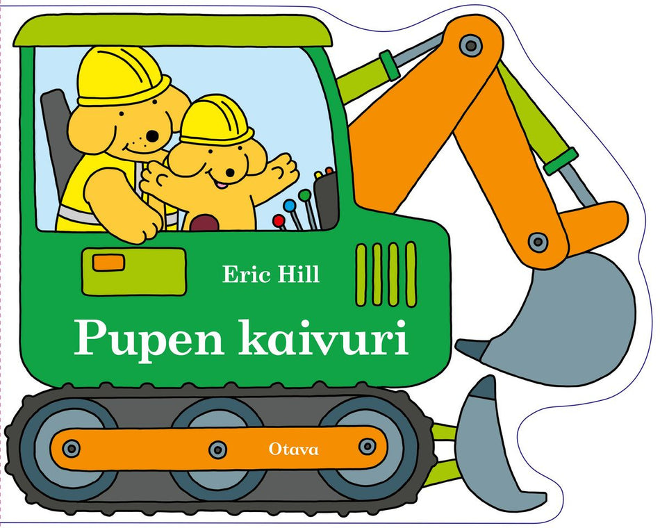 Valokuva kirjasta Eric Hill Pupen kaivuri, kuuluu tuoteryhmään Lasten kuvakirjat.
