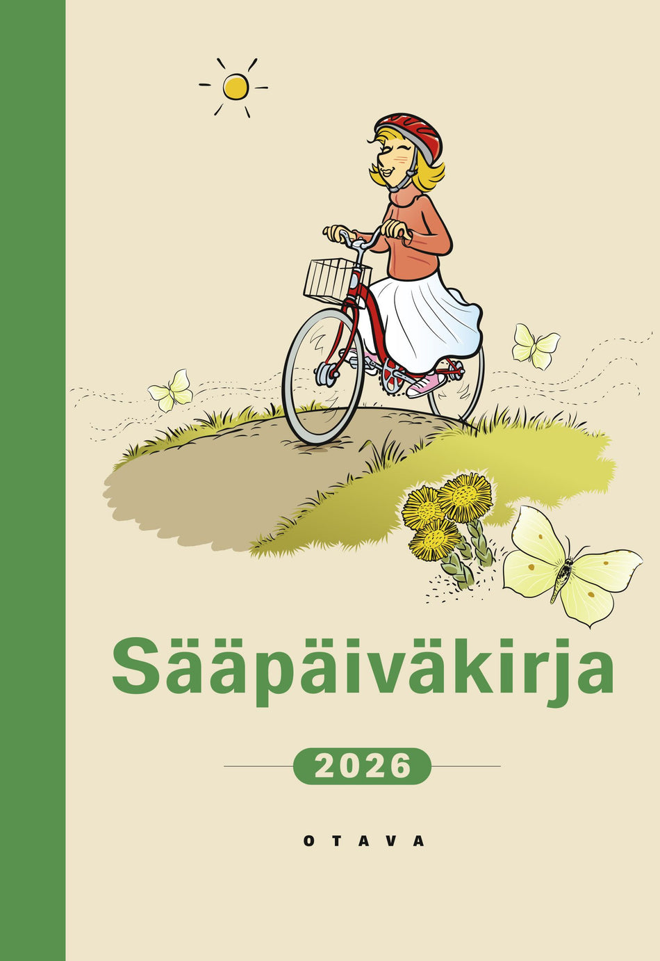 Valokuva tuotteesta Sääpäiväkirja 2026, kuuluu tuoteryhmään Tasku- ja pöytäkalenterit.
