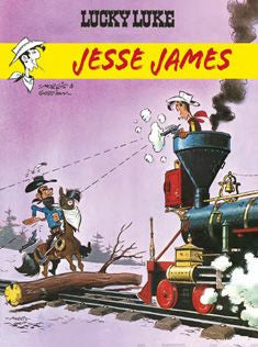 Valokuva kirjasta Goscinny Lucky Luke 35: Jesse James, kuuluu tuoteryhmään Sarjakuvat.