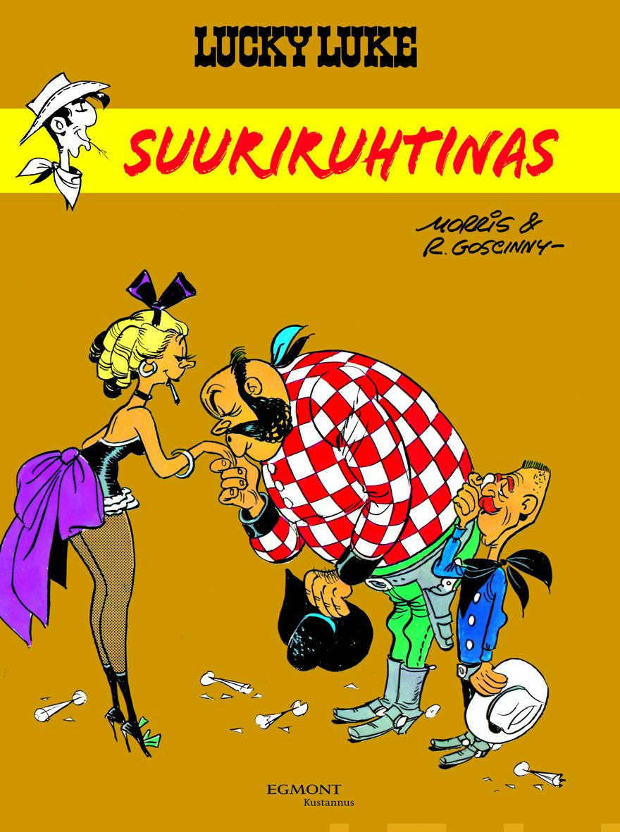 Valokuva kirjasta Goscinny Lucky Luke 40: Suuriruhtinas, kuuluu tuoteryhmään Sarjakuvat.