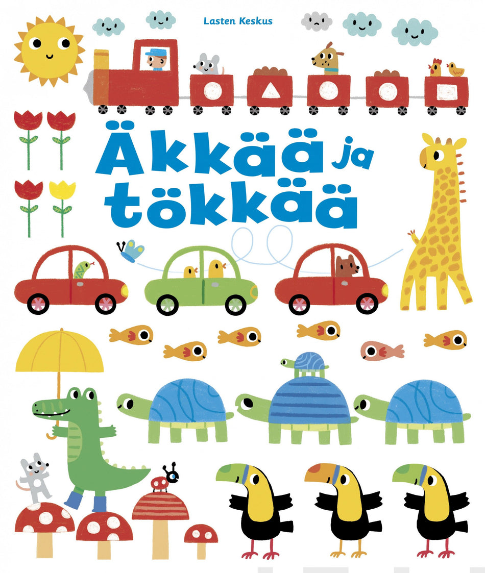 Valokuva kirjasta Fiona Watt Äkkää ja tökkää, kuuluu tuoteryhmään Lasten kuvakirjat.