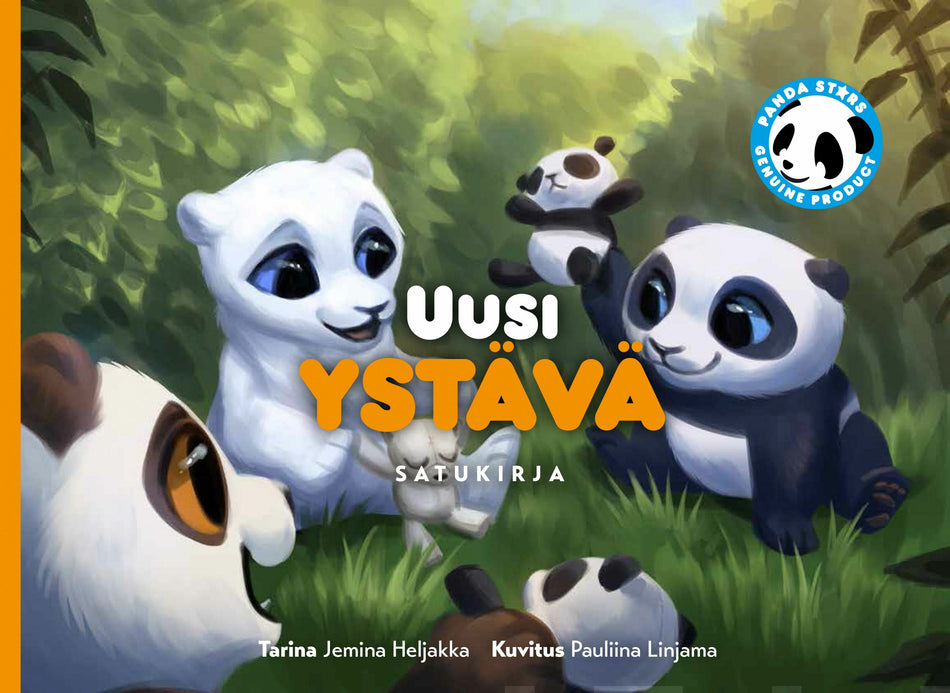 Valokuva kirjasta Jemina Heljakka Uusi ystävä, kuuluu tuoteryhmään Lasten kuvakirjat.