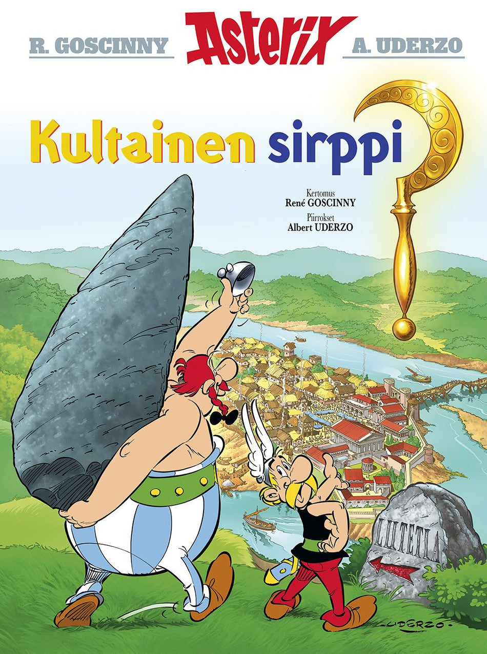 Valokuva kirjasta René Goscinny Asterix 2: Kultainen sirppi, kuuluu tuoteryhmään Sarjakuvat.