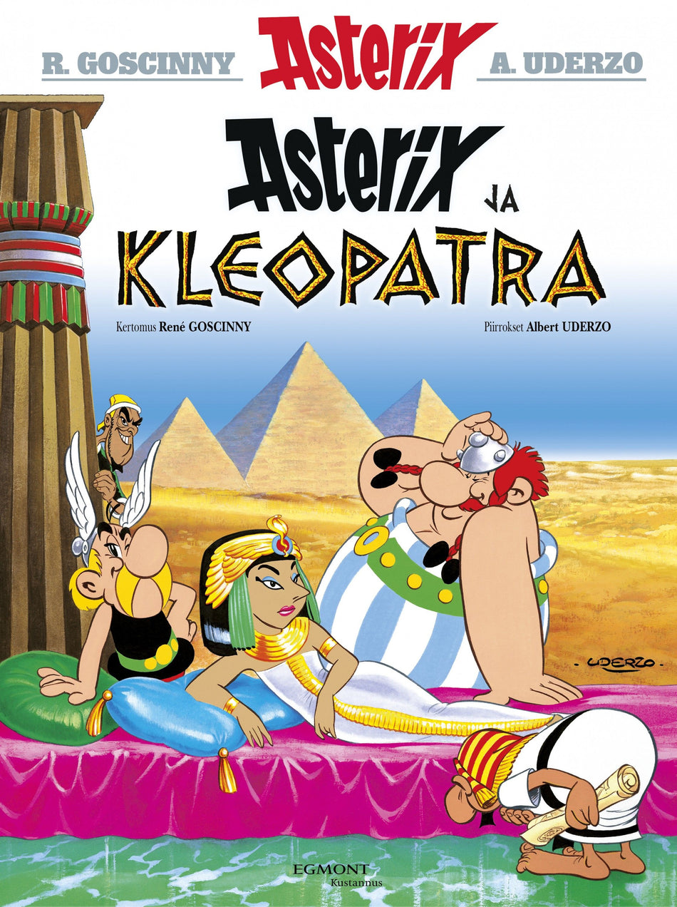 Valokuva kirjasta René Goscinny Asterix 6: Asterix ja Kleopatra, kuuluu tuoteryhmään Sarjakuvat.