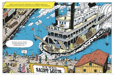 Lucky Luke uudet seikkailut 11: Luvattu maa