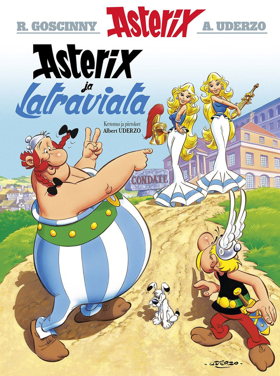 Valokuva kirjasta Albert Uderzo Asterix 31: Asterix ja Latraviata, kuuluu tuoteryhmään Sarjakuvat.