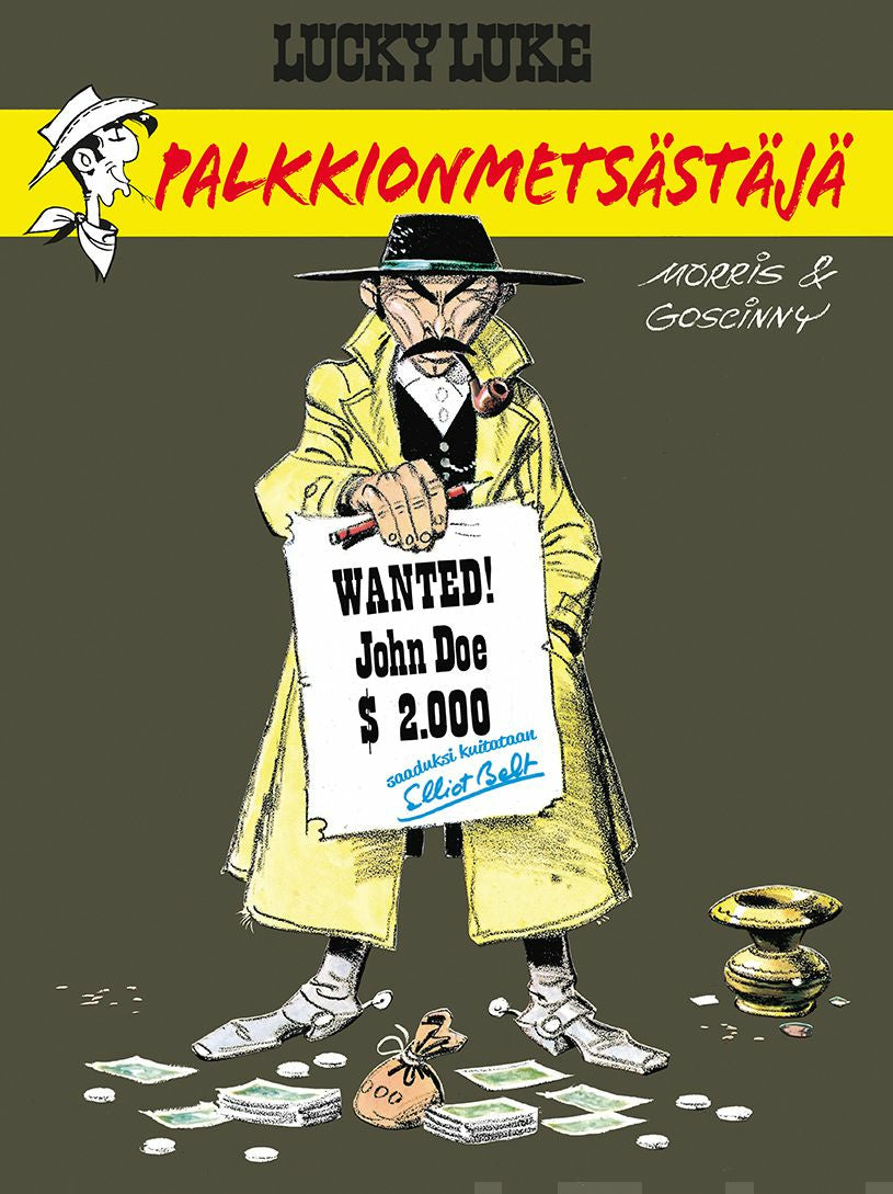 Valokuva kirjasta Goscinny Lucky Luke 39: Palkkionmetsästäjä, kuuluu tuoteryhmään Sarjakuvat.