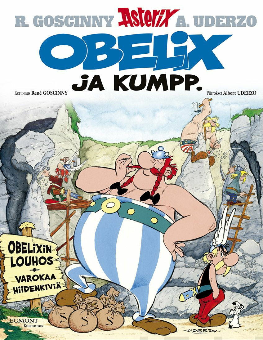 Valokuva kirjasta René Coscinny Asterix 23: Obelix ja kumppanit, kuuluu tuoteryhmään Sarjakuvat.