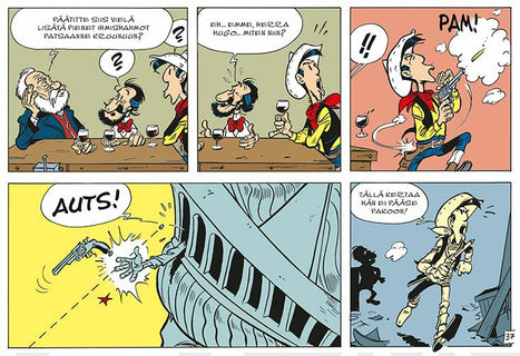 Lucky Luke uudet seikkailut 13: Cowboy Pariisissa