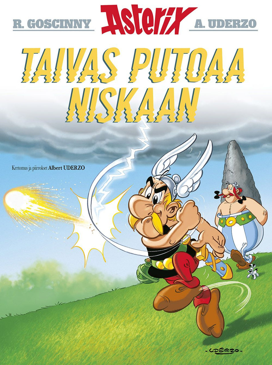 Valokuva kirjasta Albert Uderzo Asterix 33: Taivas putoaa niskaan, kuuluu tuoteryhmään Sarjakuvat.
