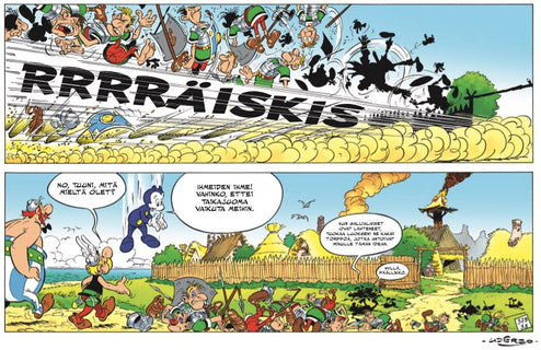 Asterix 33: Taivas putoaa niskaan