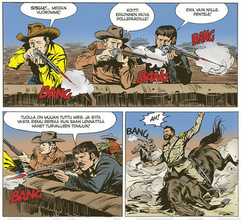 Tex Willer Kirjasto 61: Desperadojen hyökkäys