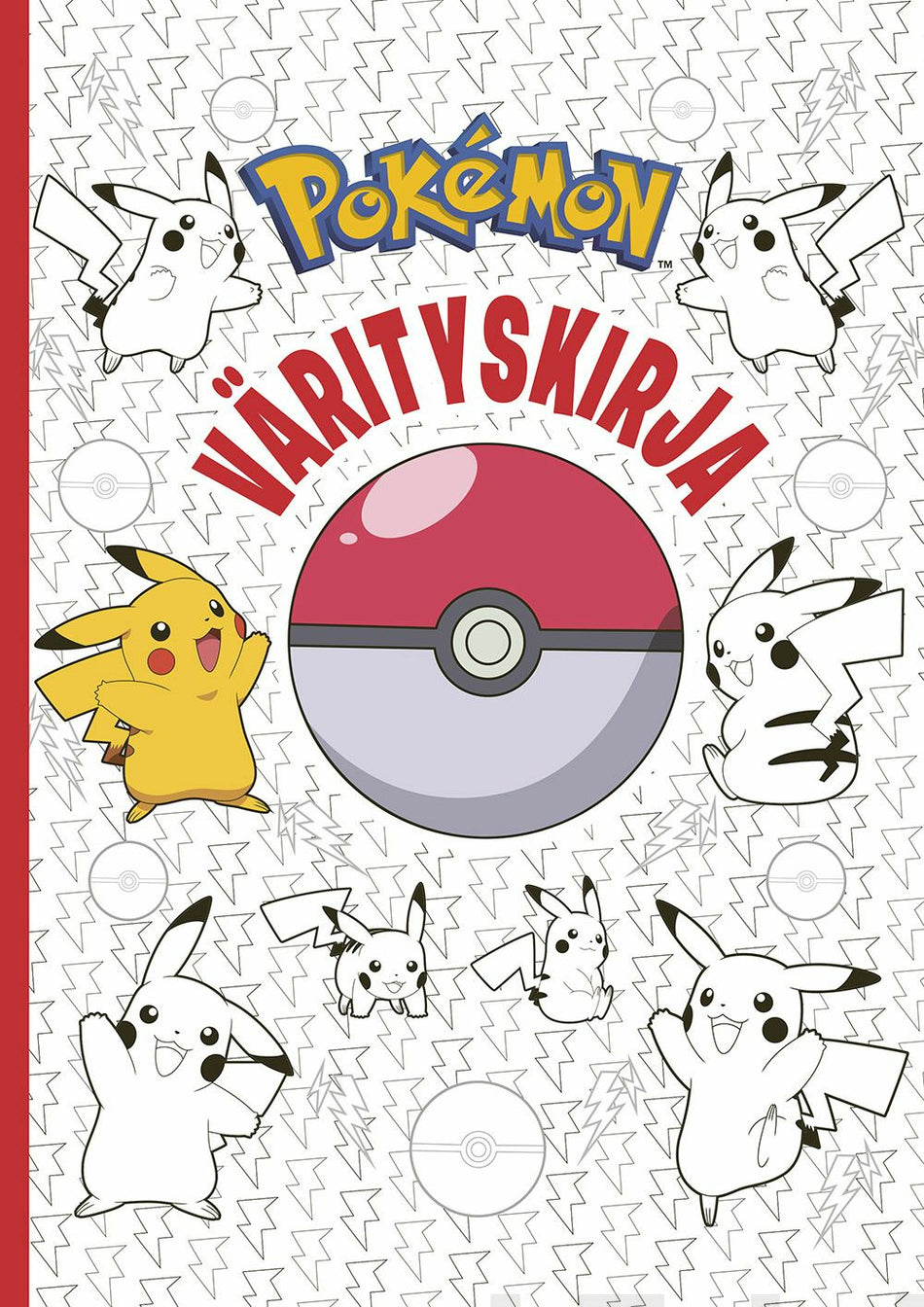 Valokuva kirjasta  Pokémon värityskirja, kuuluu tuoteryhmään Väritys-puuhakirjat.