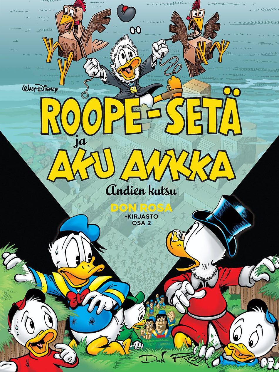 Valokuva kirjasta Don Rosa Don Rosa -kirjasto osa 2: Roope-setä ja Aku Ankka - Andien kutsu, kuuluu tuoteryhmään Sarjakuvat.