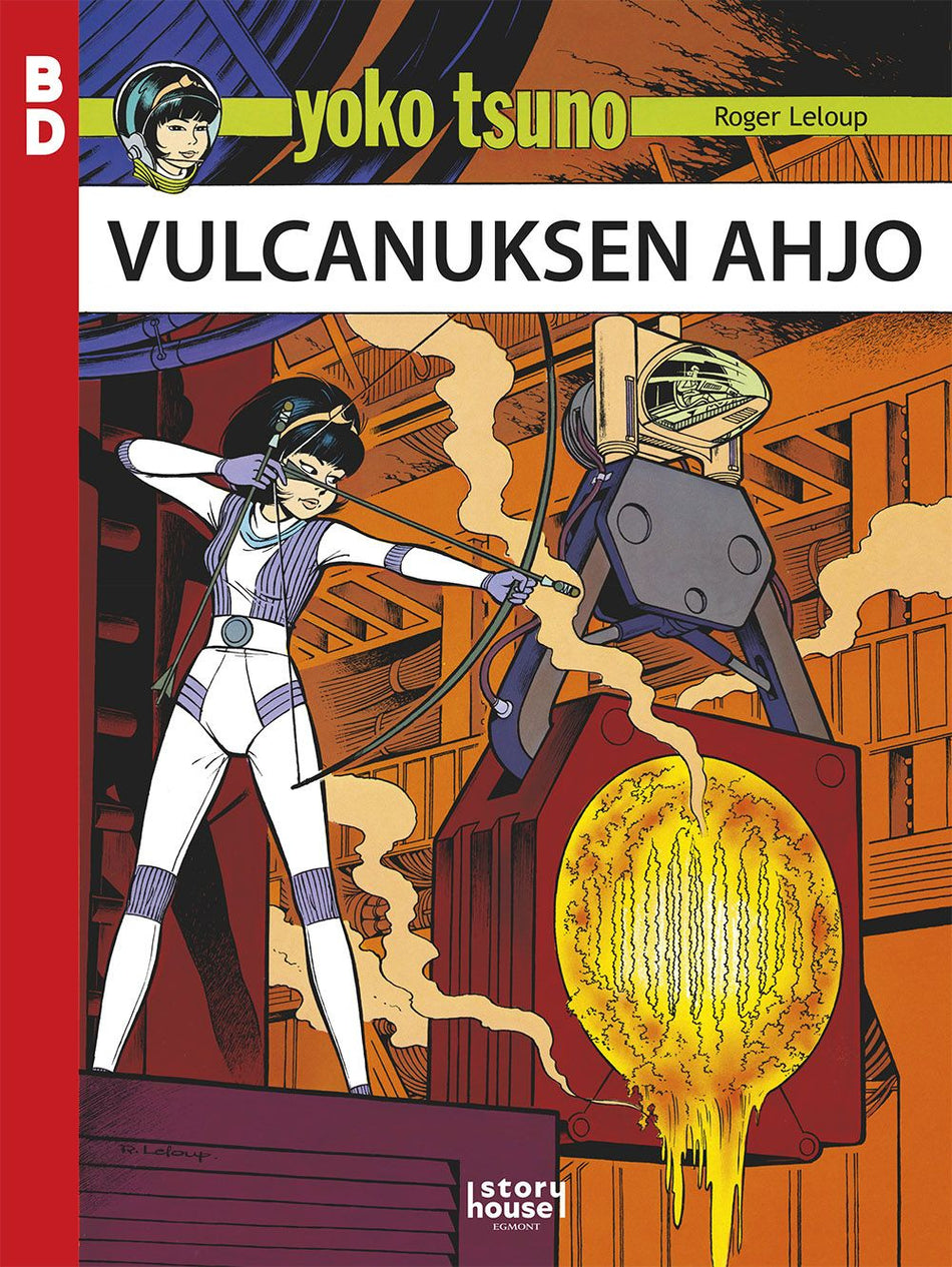 Valokuva kirjasta Roger Leloup Yoko Tsuno: Vulcanuksen ahjo, kuuluu tuoteryhmään Sarjakuvat.