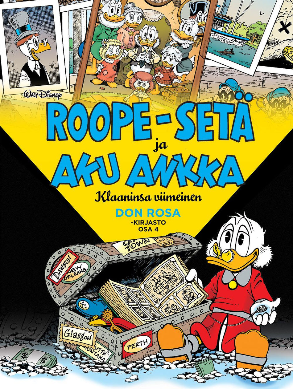 Valokuva kirjasta Don Rosa Don Rosa -kirjasto osa 4: Roope-setä ja Aku Ankka - Klaaninsa viimeinen, kuuluu tuoteryhmään Sarjakuvat.