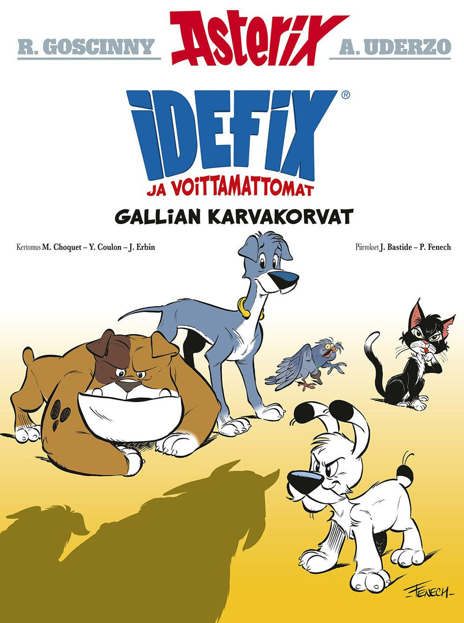 Valokuva kirjasta Matthieu Choquet / Yves Coulon / Jérome Erbin Idefix ja Voittamattomat 1: Gallian karvakorvat, kuuluu tuoteryhmään Lasten kuvakirjat.