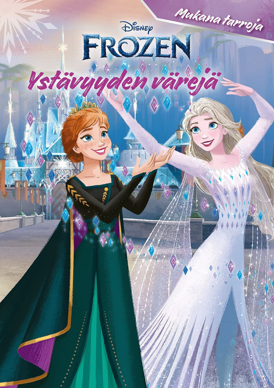 Valokuva kirjasta  Disney Frozen Ystävyyden värejä, kuuluu tuoteryhmään Väritys-puuhakirjat.