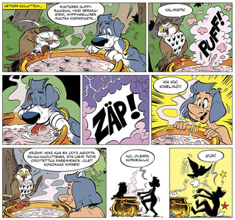 Idefix ja Voittamattomat 5: Tietäjä liemessä