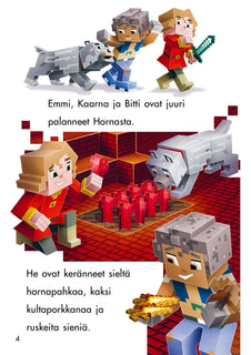 Minecraft - Haudutusta maan alla Helppolukuinen