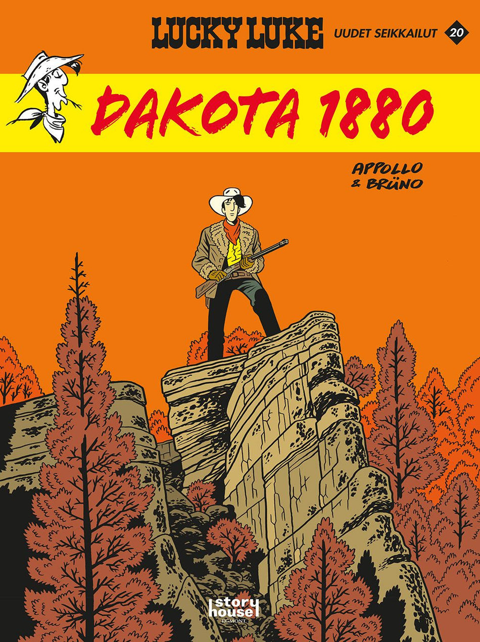 Valokuva kirjasta Appollo Lucky Luke uudet seikkailut 20: Dakota 1880, kuuluu tuoteryhmään Sarjakuvat.