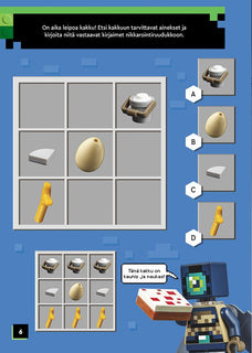LEGO Minecraft Matkalla Ääreen puuhakirja + lelu