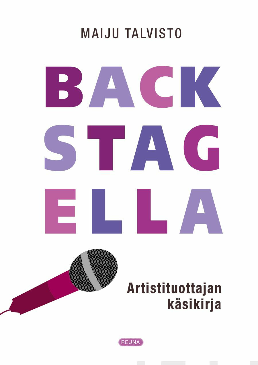 Valokuva kirjasta Maiju Talvisto Backstagella, kuuluu tuoteryhmään E-kirjat tieto.